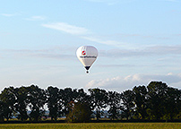 Fahrt mit dem Westfalengas Heißluftballon